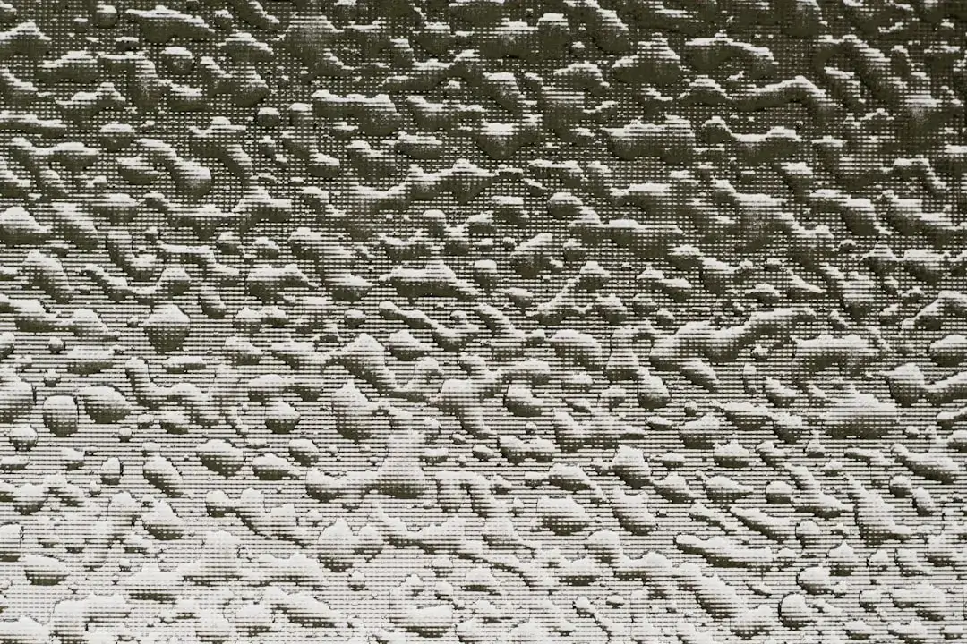 Detailed macro photography showing the bumpy and porous surface texture of white styrofoam