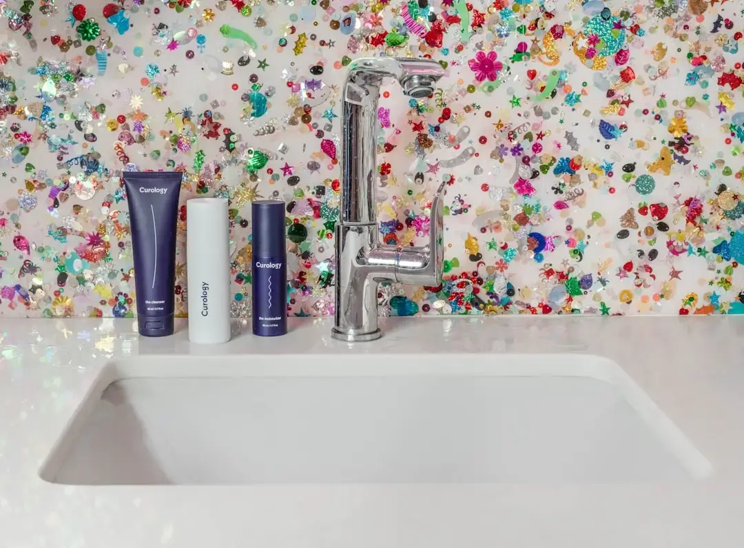 Baking soda and white vinegar fizzing together for a natural eco-friendly cleaning solution