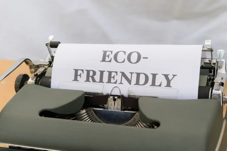 An ecological pressure washer or cleaning station using sustainable methods and natural products.