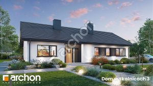 Dom w skalnicach 3 – przestronny projekt domu parterowego z funkcjonalnym układem